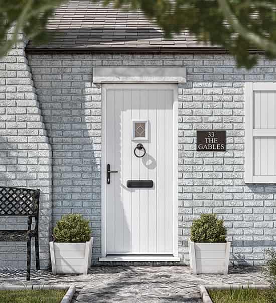 Modern Cottage Style Front Door